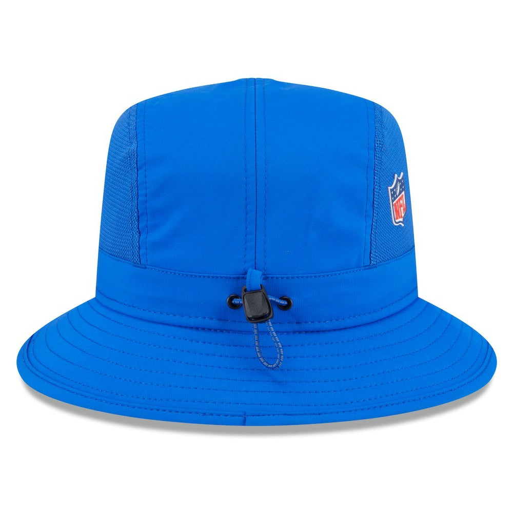 Los Angeles Rams New Era 2025 Sideline Bucket Hat - Royal Hats