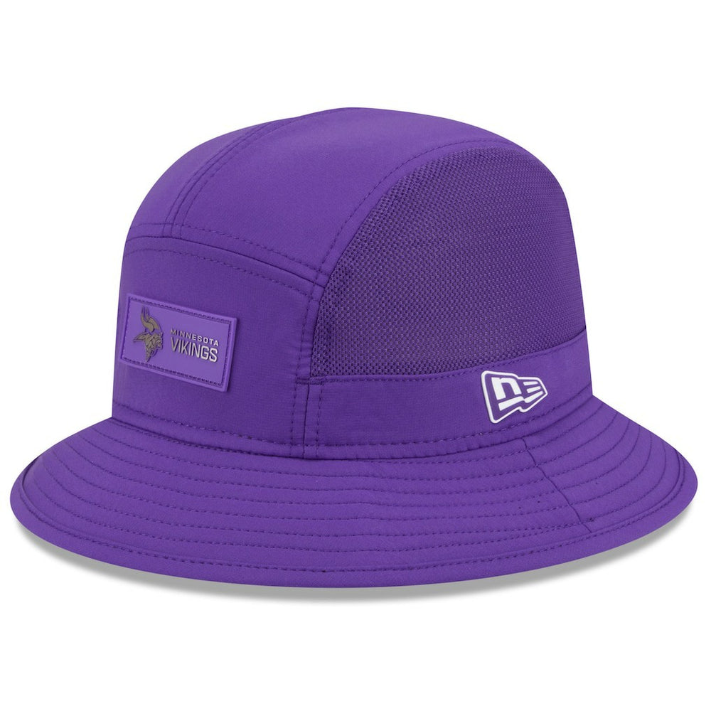 Minnesota Vikings New Era 2025 Sideline Bucket Hat - Purple Hats