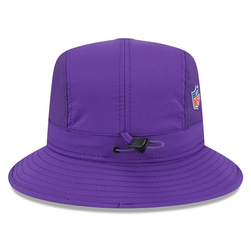 Minnesota Vikings New Era 2025 Sideline Bucket Hat - Purple Hats