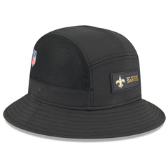 New Orleans Saints New Era 2025 Sideline Bucket Hat - Black Hats