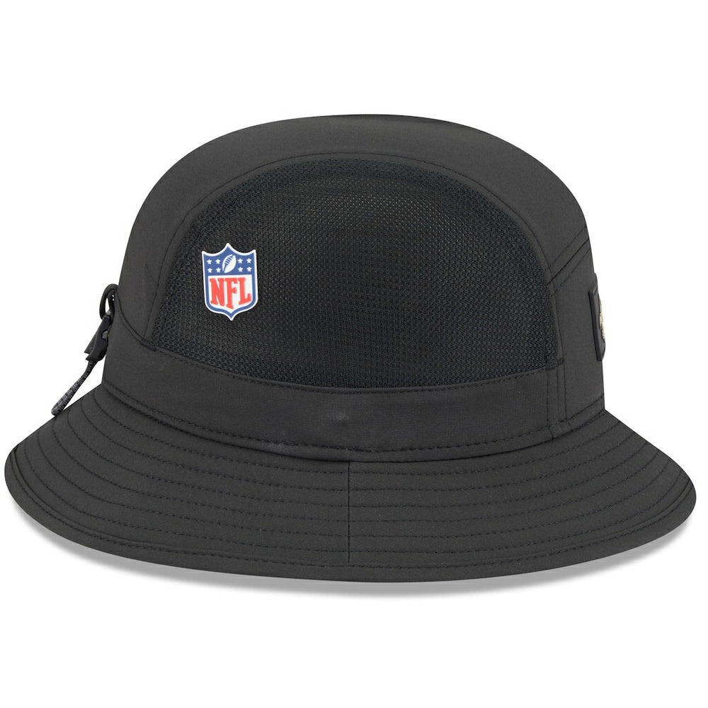 New Orleans Saints New Era 2025 Sideline Bucket Hat - Black Hats