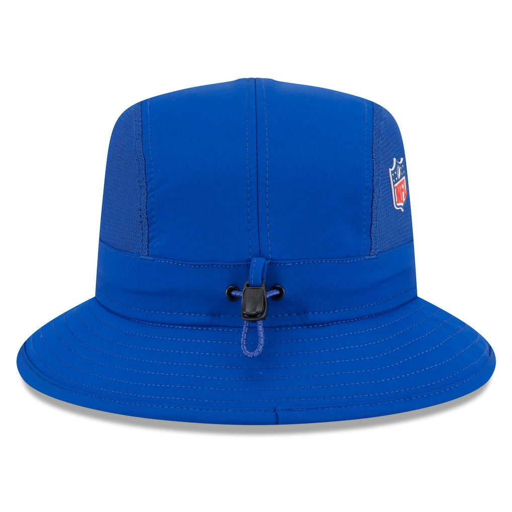 New York Giants New Era 2025 Sideline Bucket Hat - Royal Hats
