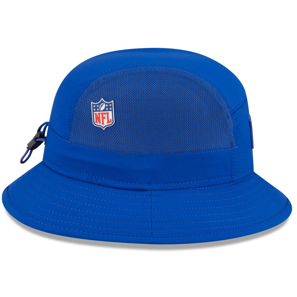 New York Giants New Era 2025 Sideline Bucket Hat - Royal Hats