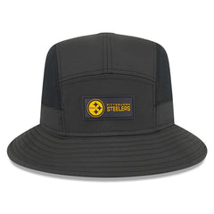 Pittsburgh Steelers New Era 2025 Sideline Bucket Hat - Black Hats