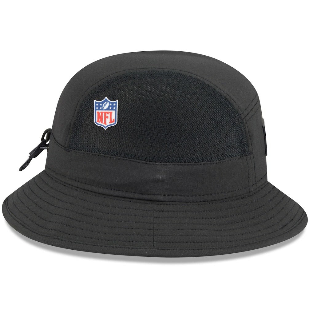 Pittsburgh Steelers New Era 2025 Sideline Bucket Hat - Black Hats