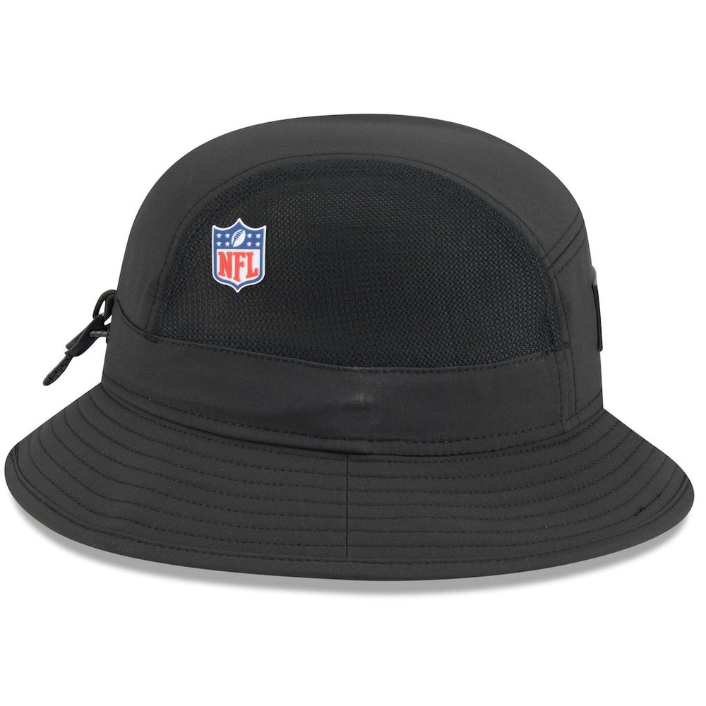 Pittsburgh Steelers New Era 2025 Sideline Bucket Hat - Black Hats