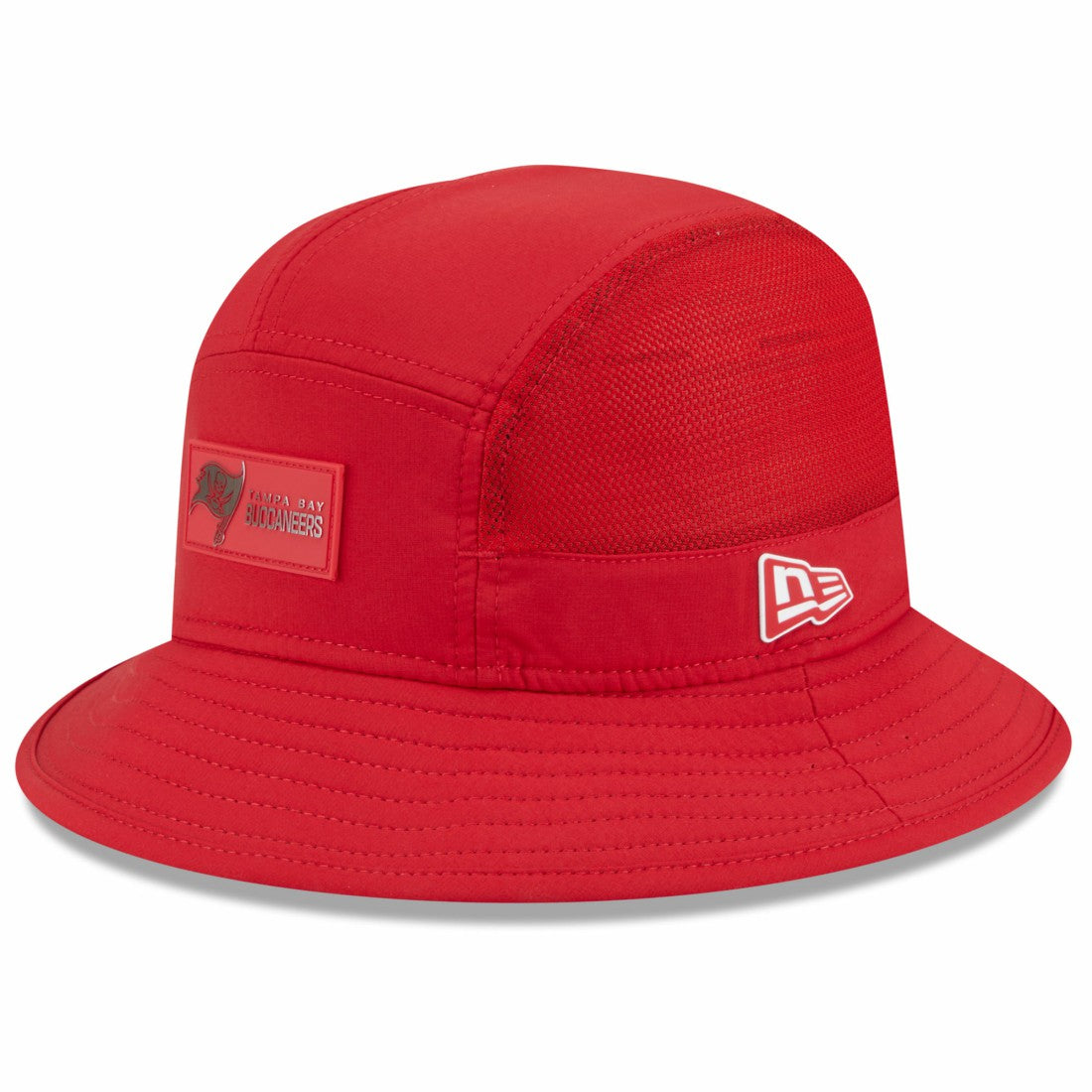 Tampa Bay Buccaneers New Era 2025 Sideline Bucket Hat - Red Hats