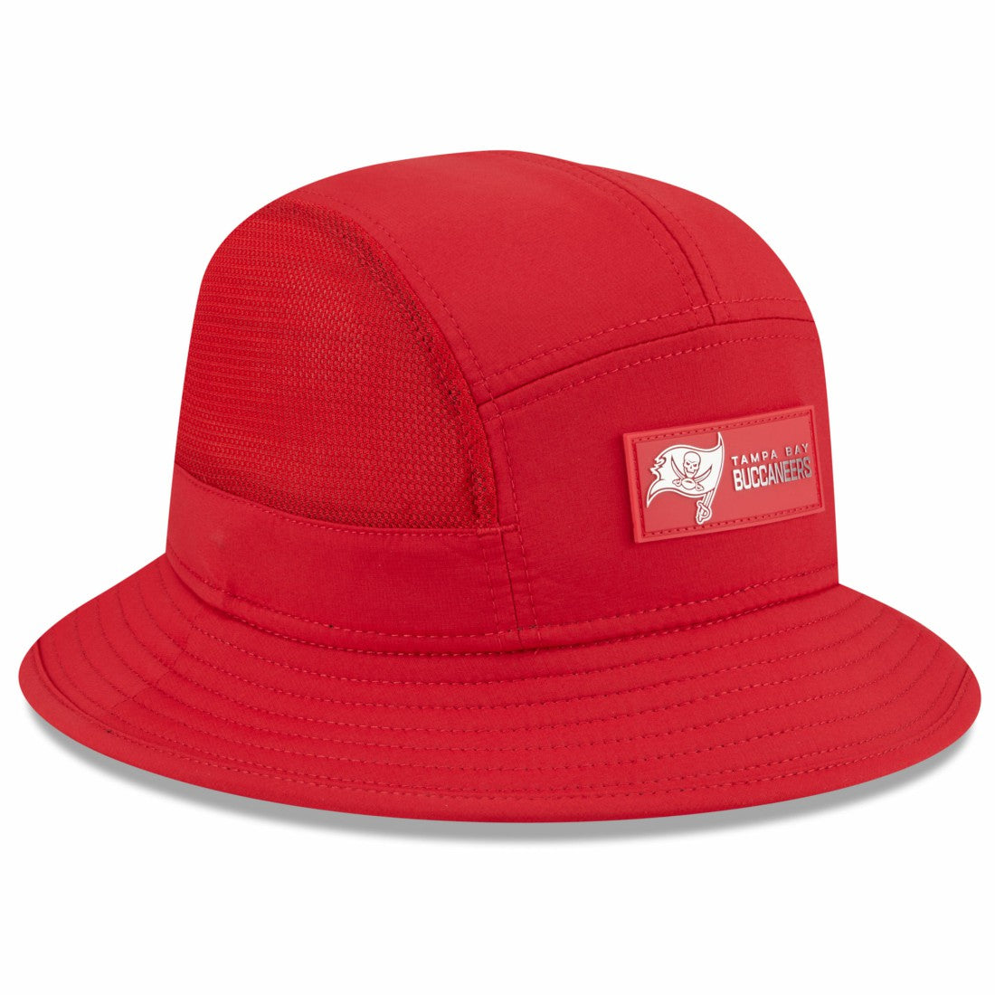 Tampa Bay Buccaneers New Era 2025 Sideline Bucket Hat - Red Hats