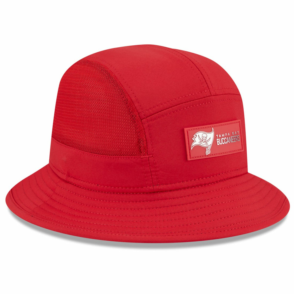 Tampa Bay Buccaneers New Era 2025 Sideline Bucket Hat - Red Hats