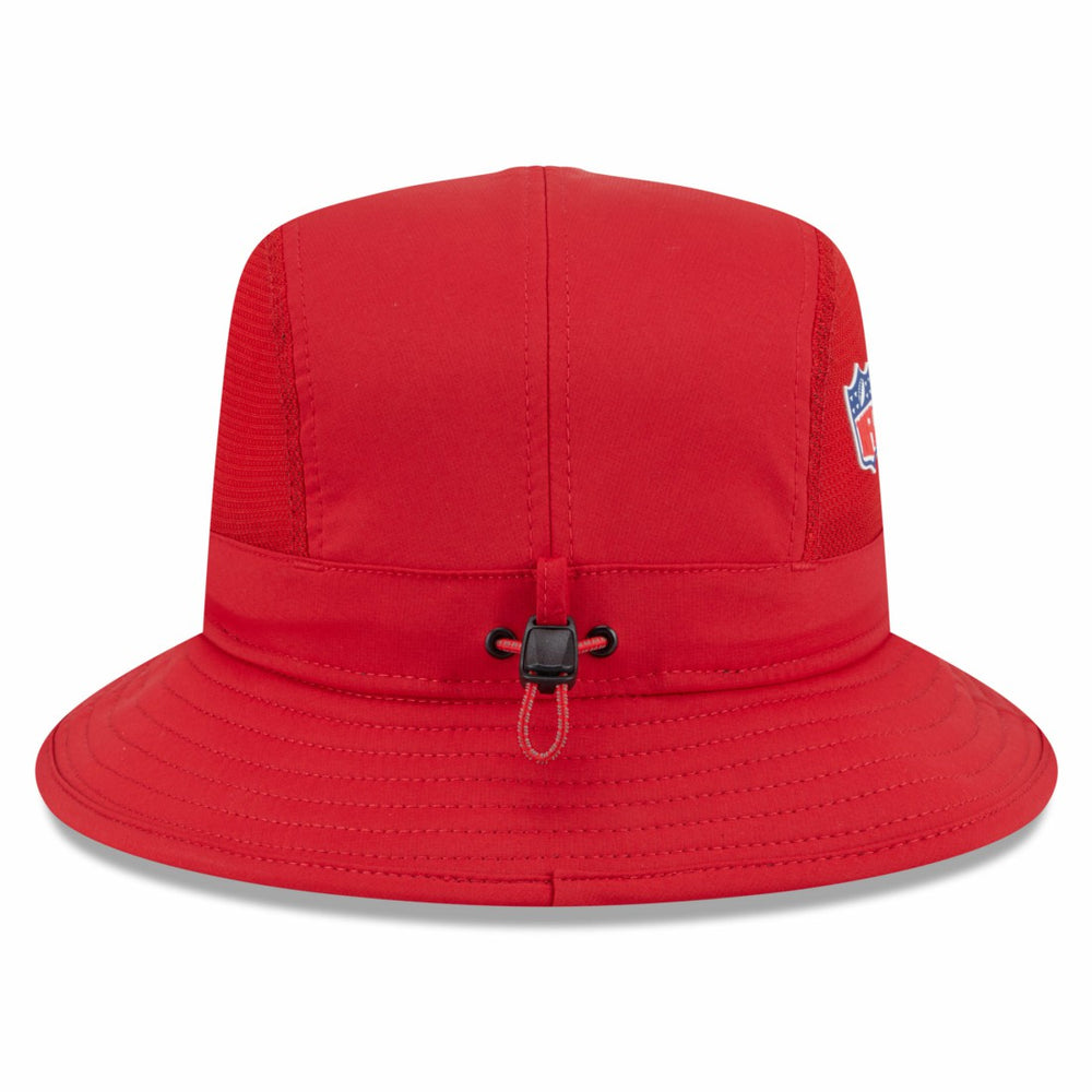 Tampa Bay Buccaneers New Era 2025 Sideline Bucket Hat - Red Hats