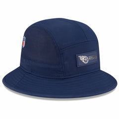 Tennessee Titans New Era 2025 Sideline Bucket Hat - Navy Hats