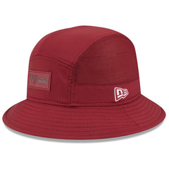 Washington Commanders New Era 2025 Sideline Bucket Hat - Burgundy Hats