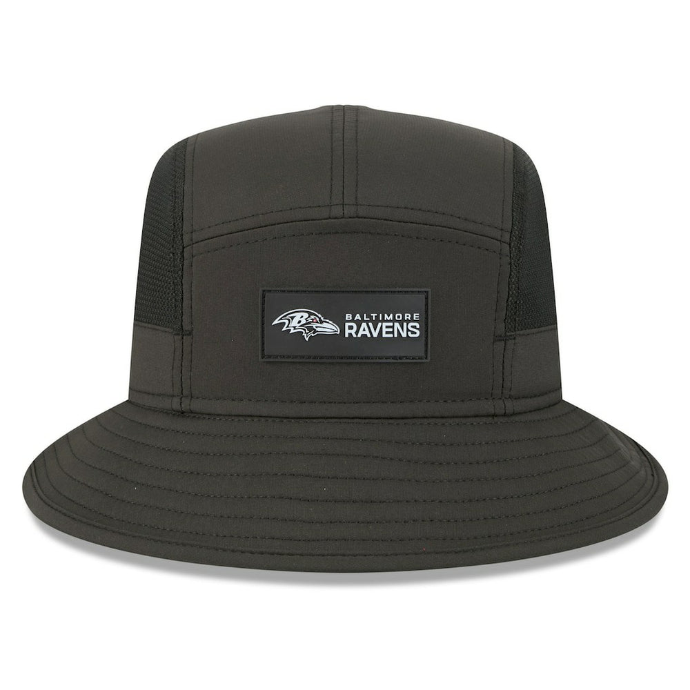 Baltimore Ravens New Era 2025 Sideline Bucket Hat - Black Hats