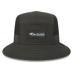 Baltimore Ravens New Era 2025 Sideline Bucket Hat - Black Hats