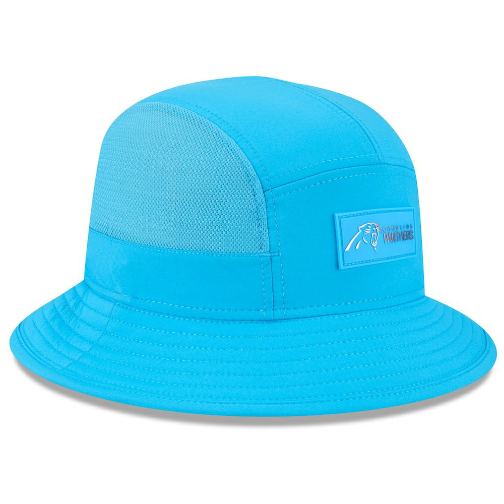 Carolina Panthers New Era 2025 Sideline Bucket Hat - Blue Hats