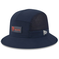 Chicago Bears New Era 2025 Sideline Bucket Hat - Navy Hats
