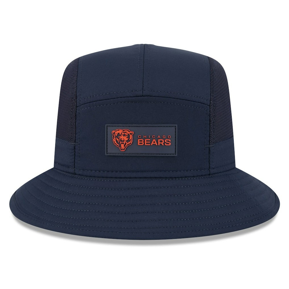 Chicago Bears New Era 2025 Sideline Bucket Hat - Navy Hats