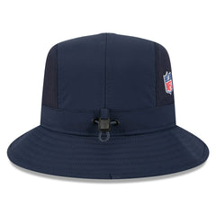 Chicago Bears New Era 2025 Sideline Bucket Hat - Navy Hats