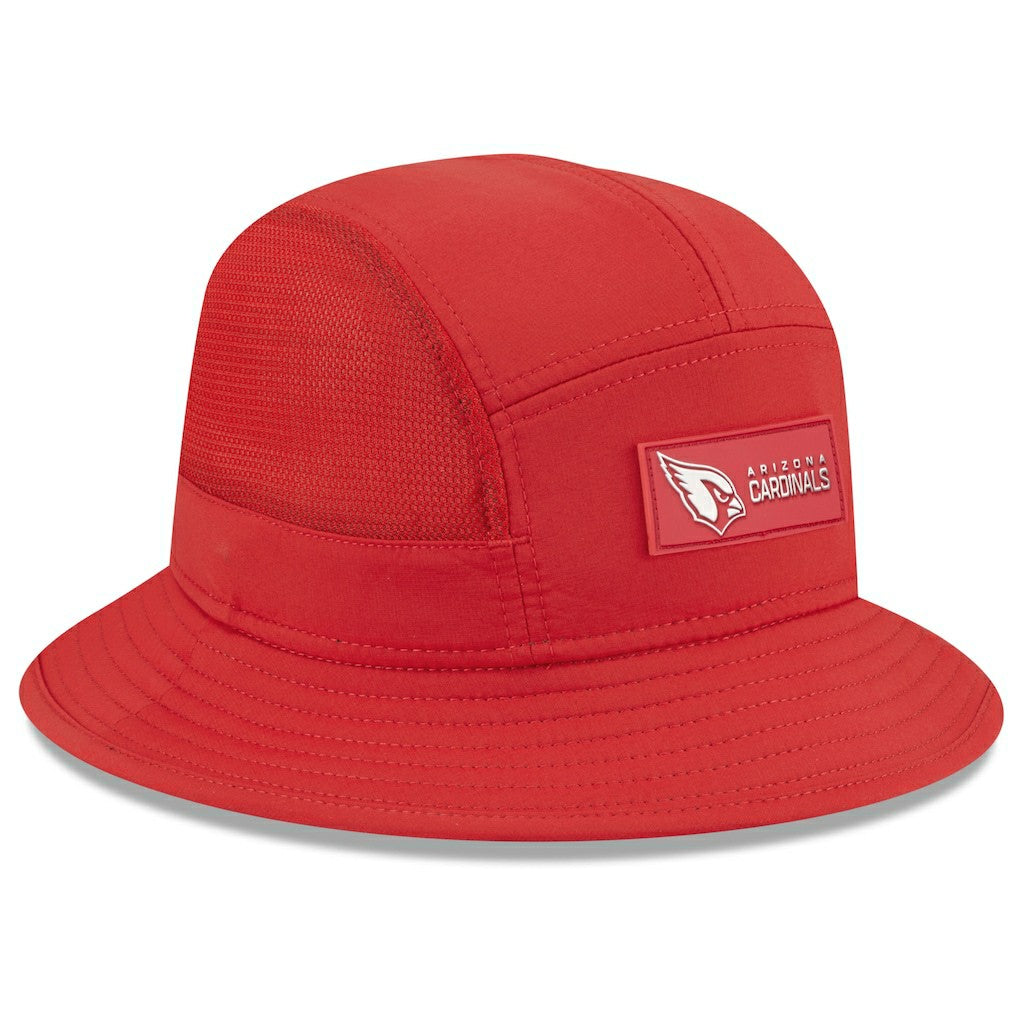 Arizona Cardinals New Era 2025 Sideline Bucket Hat - Cardinal Hats