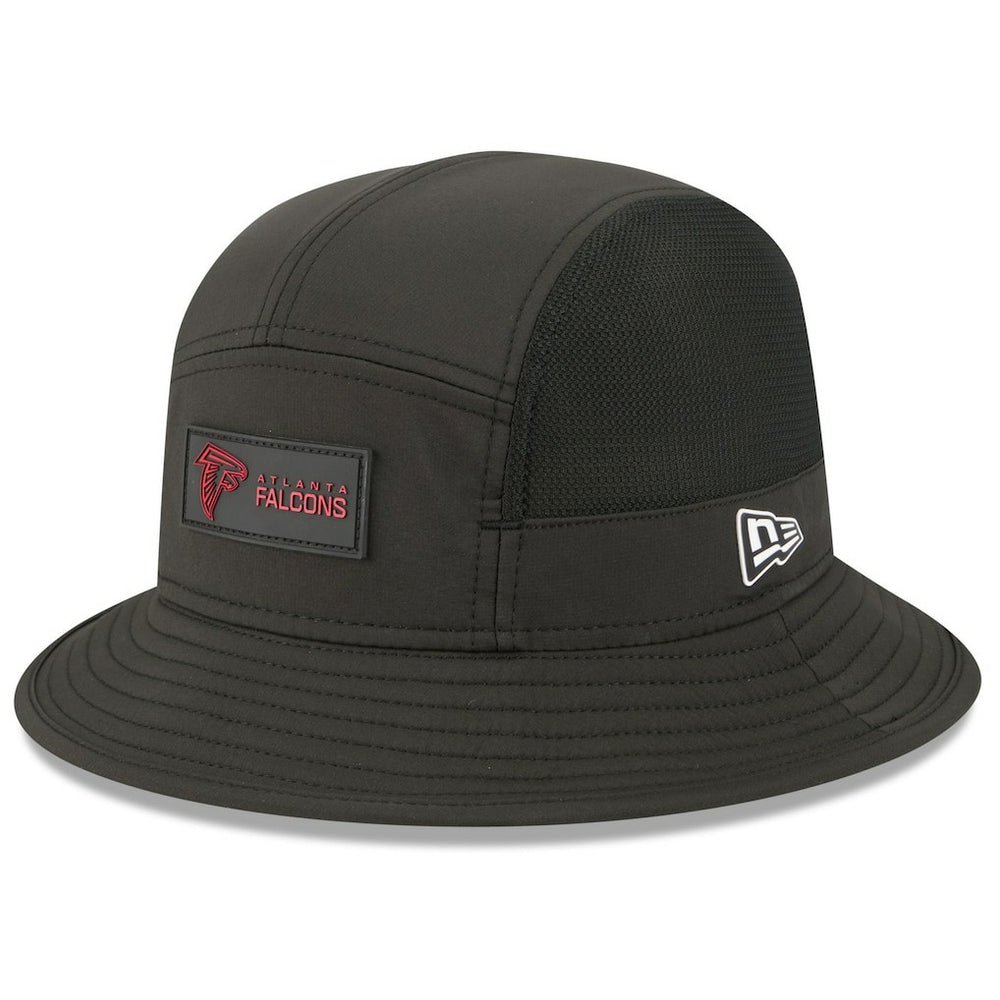 Atlanta Falcons New Era 2025 Sideline Bucket Hat - Black Hats