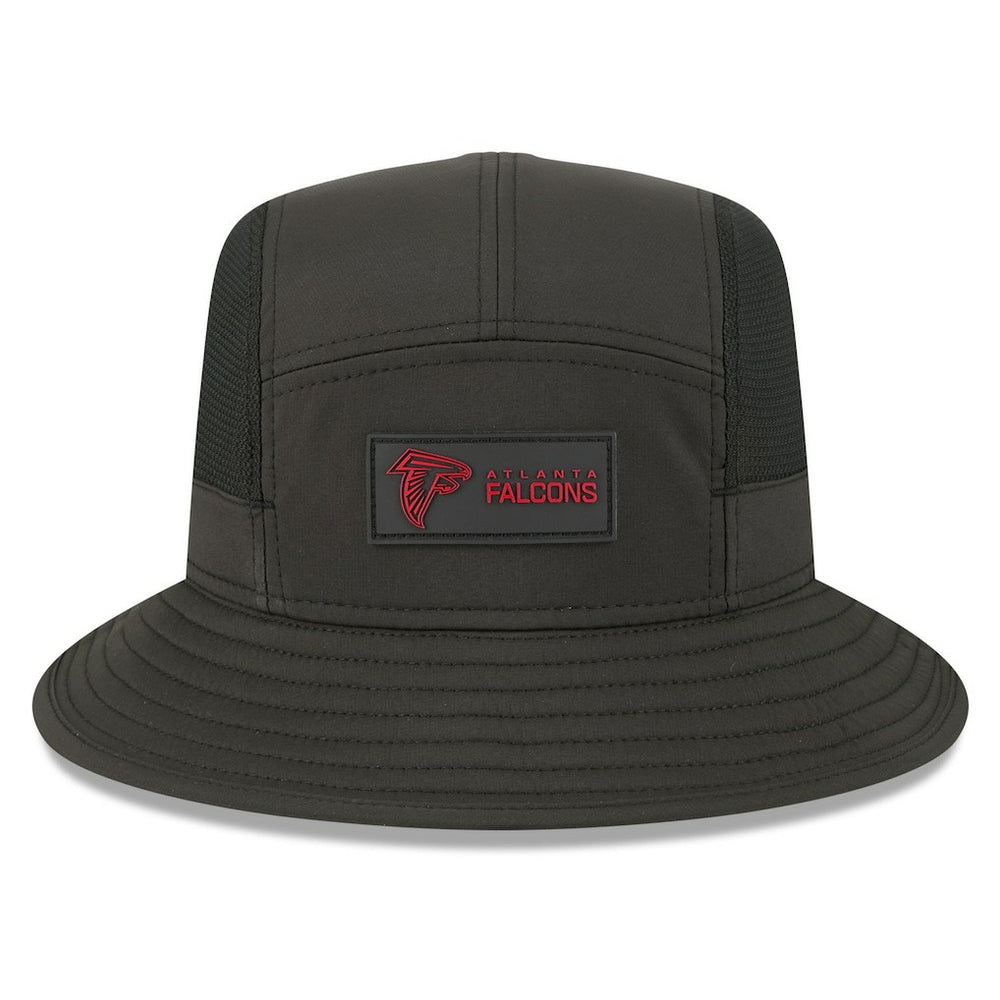 Atlanta Falcons New Era 2025 Sideline Bucket Hat - Black Hats