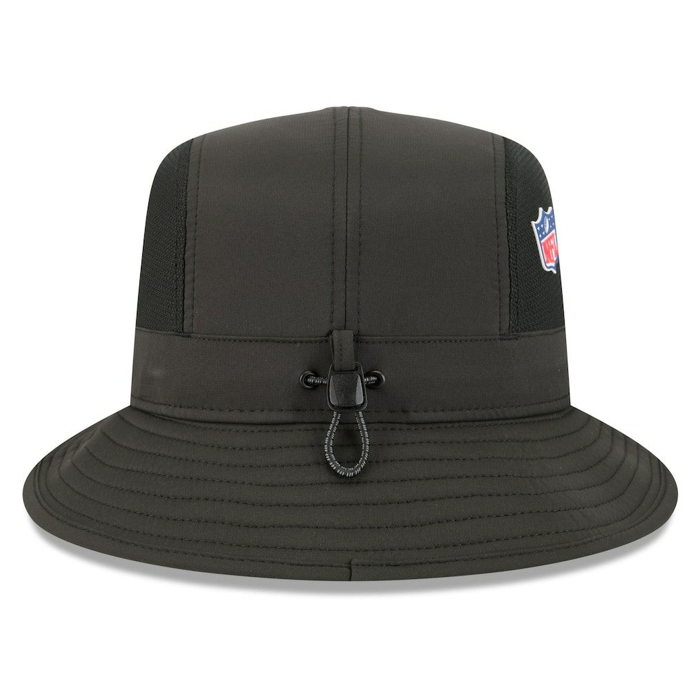 Atlanta Falcons New Era 2025 Sideline Bucket Hat - Black Hats