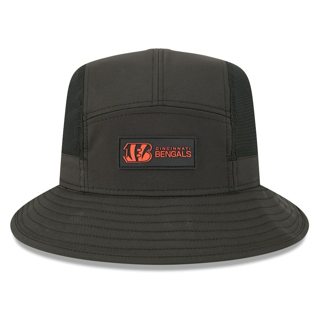 Cincinnati Bengals New Era 2025 Sideline Bucket Hat - Black Hats