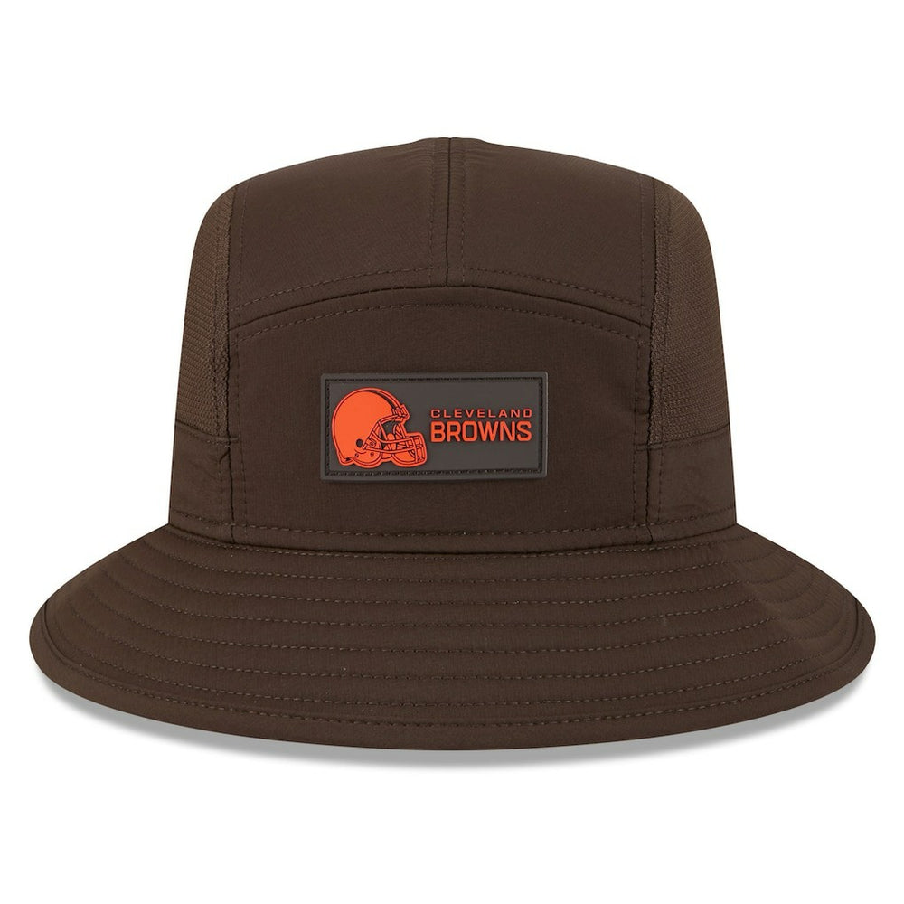 Cleveland Browns New Era 2025 Sideline Bucket Hat - Brown Hats