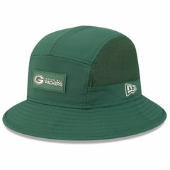Green Bay Packers New Era 2025 Sideline Bucket Hat - Green Hats