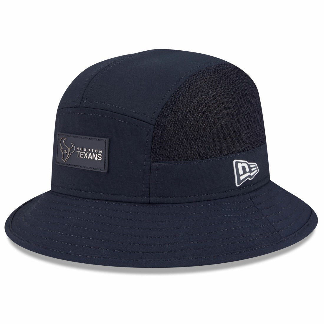 Houston Texans New Era 2025 Sideline Bucket Hat - Navy Hats