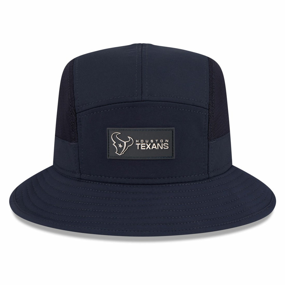 Houston Texans New Era 2025 Sideline Bucket Hat - Navy Hats