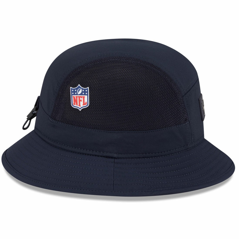 Houston Texans New Era 2025 Sideline Bucket Hat - Navy Hats