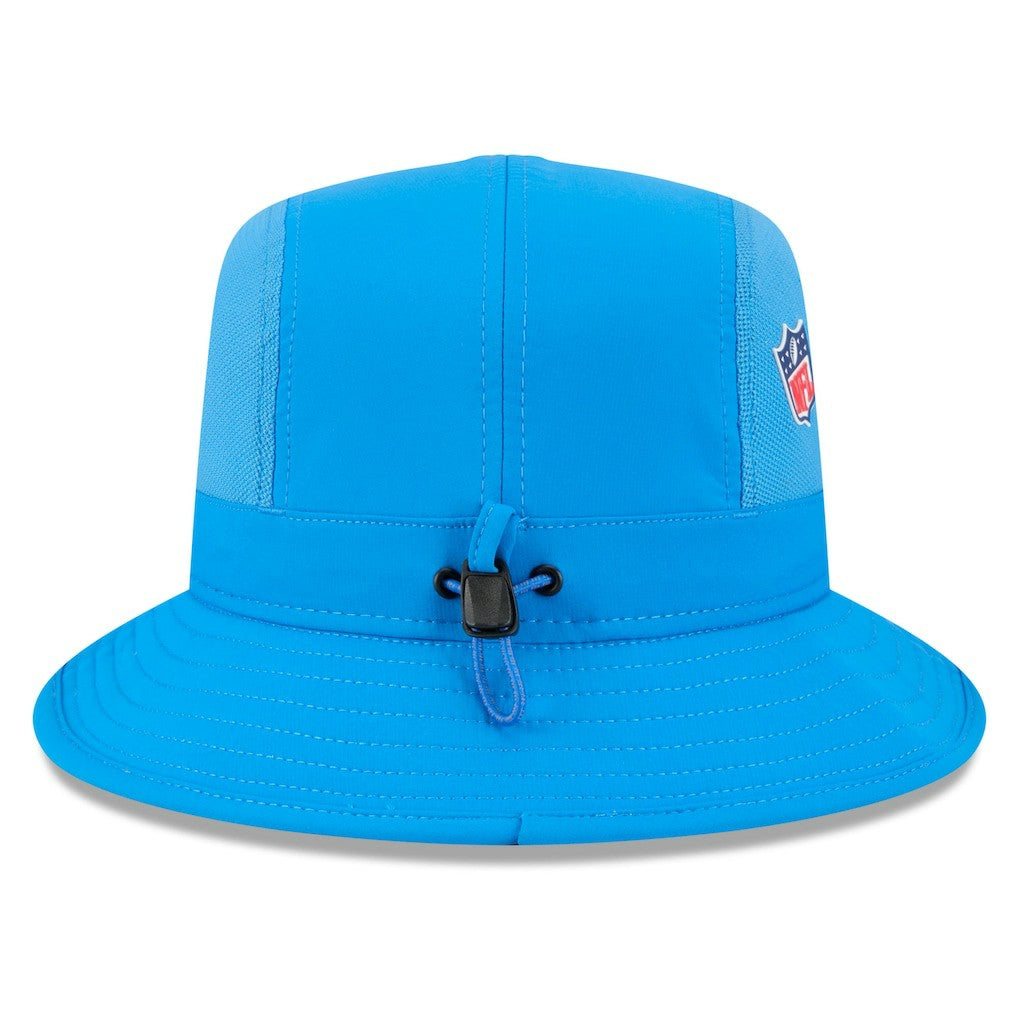 Detroit Lions New Era 2025 Sideline Bucket Hat - Blue Hats
