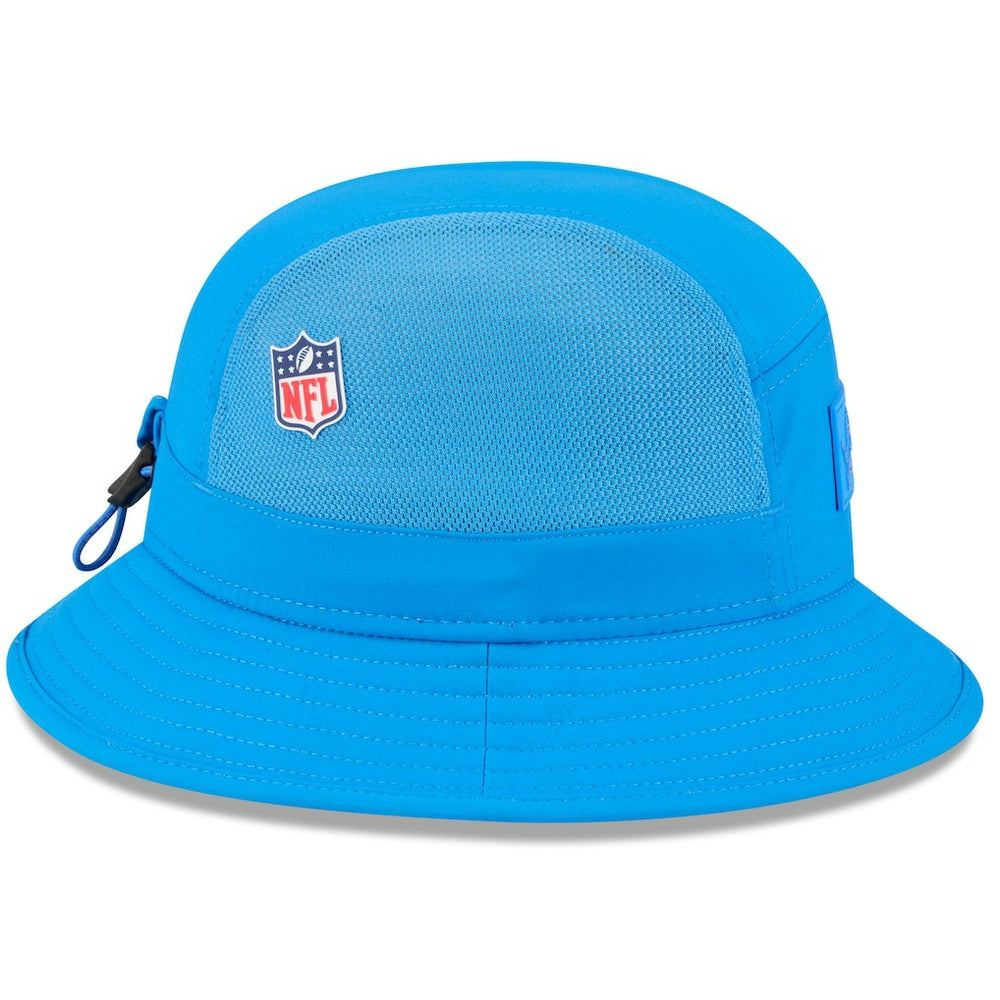 Detroit Lions New Era 2025 Sideline Bucket Hat - Blue Hats