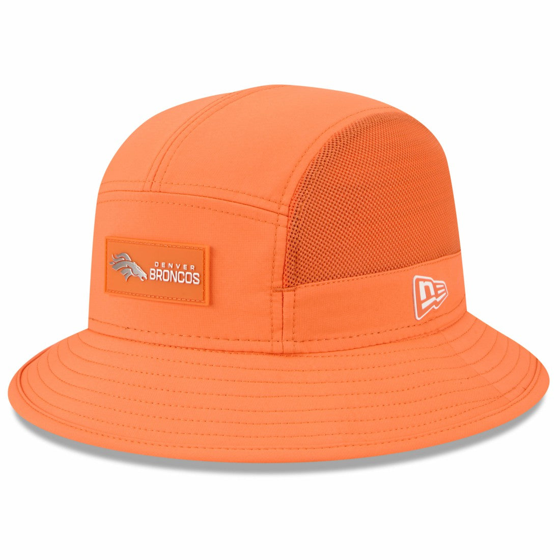 Denver Broncos New Era 2025 Sideline Bucket Hat - Orange Hats