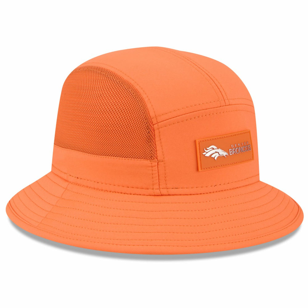 Denver Broncos New Era 2025 Sideline Bucket Hat - Orange Hats