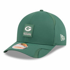 Green Bay Packers New Era Youth 2025 Sideline 9FORTY Adjustable Hat - Green Hats