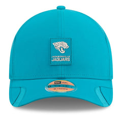 Jacksonville Jaguars New Era Youth 2025 Sideline 9FORTY Adjustable Hat - Teal Hats