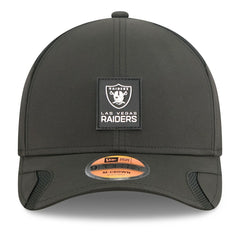 Las Vegas Raiders New Era Youth 2025 Sideline 9FORTY Adjustable Hat - Black Hats
