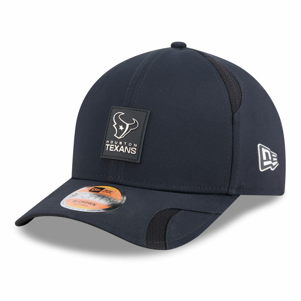 Houston Texans New Era Youth 2025 Sideline 9FORTY Adjustable Hat - Navy Hats