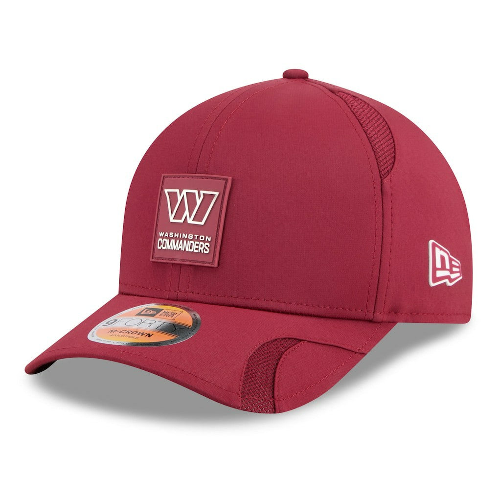 Washington Commanders New Era Youth 2025 Sideline 9FORTY Adjustable Hat - Burgundy Hats