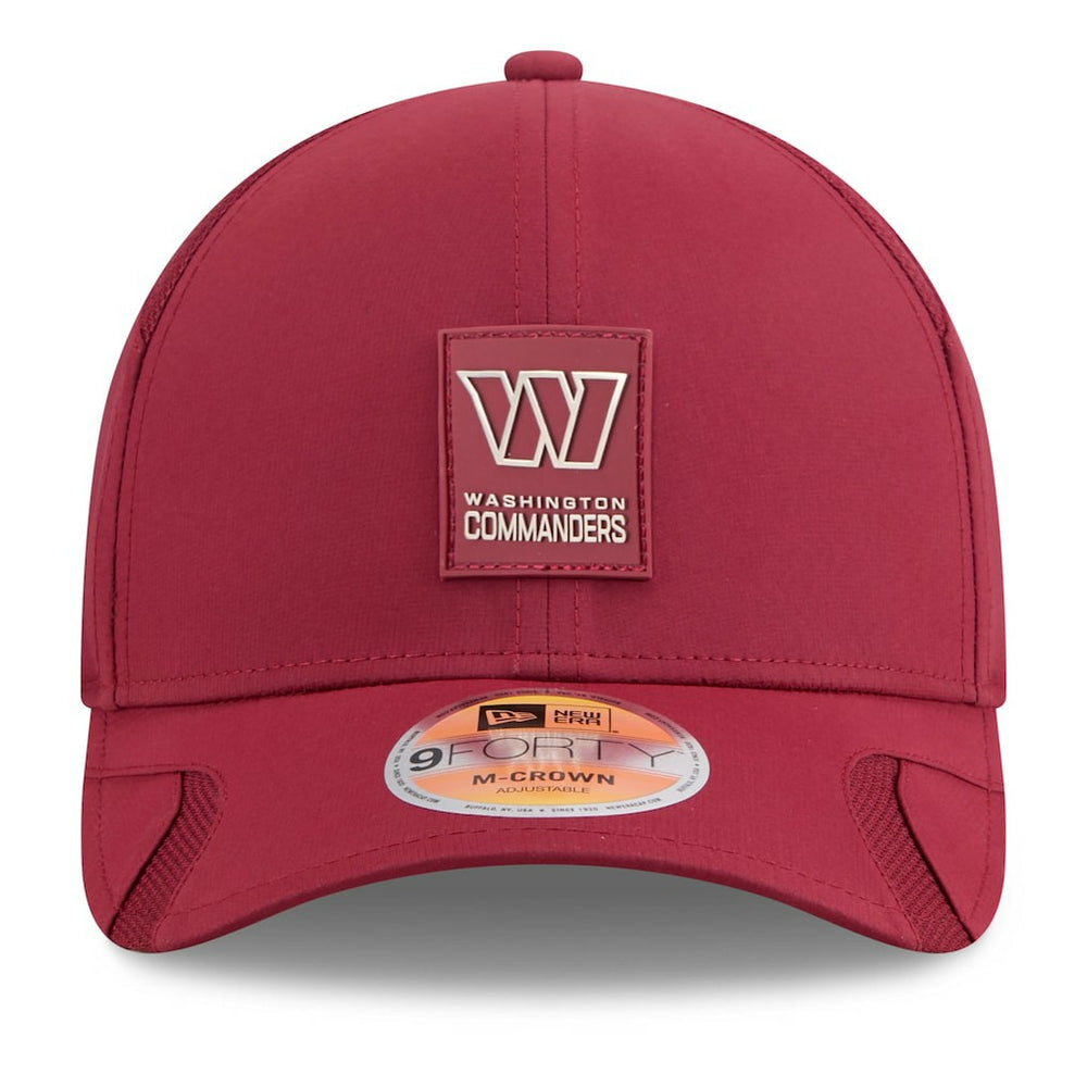 Washington Commanders New Era Youth 2025 Sideline 9FORTY Adjustable Hat - Burgundy Hats