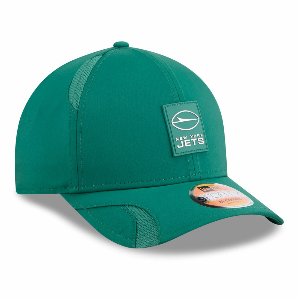 New York Jets New Era Youth 2025 Sideline 9FORTY Adjustable Hat - Green Hats