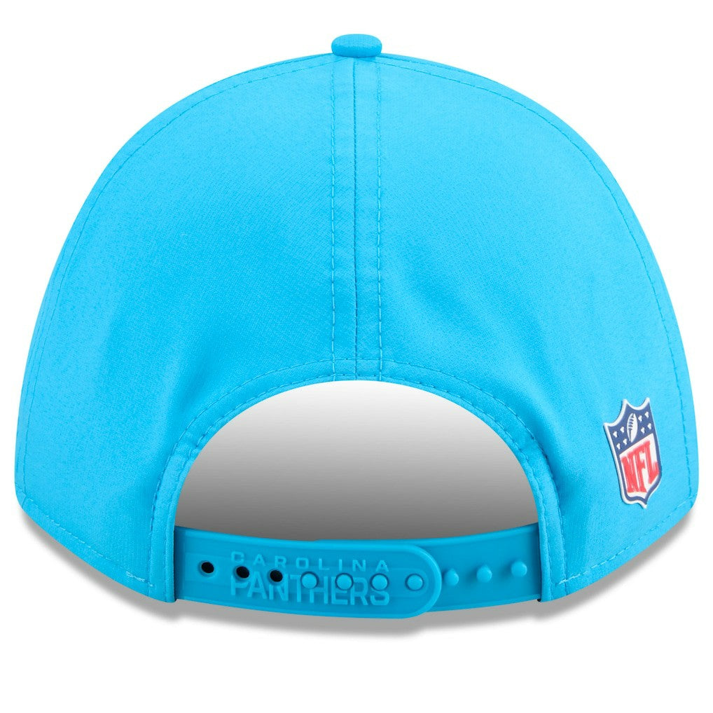 Carolina Panthers New Era Youth 2025 Sideline 9FORTY Adjustable Hat - Blue Hats