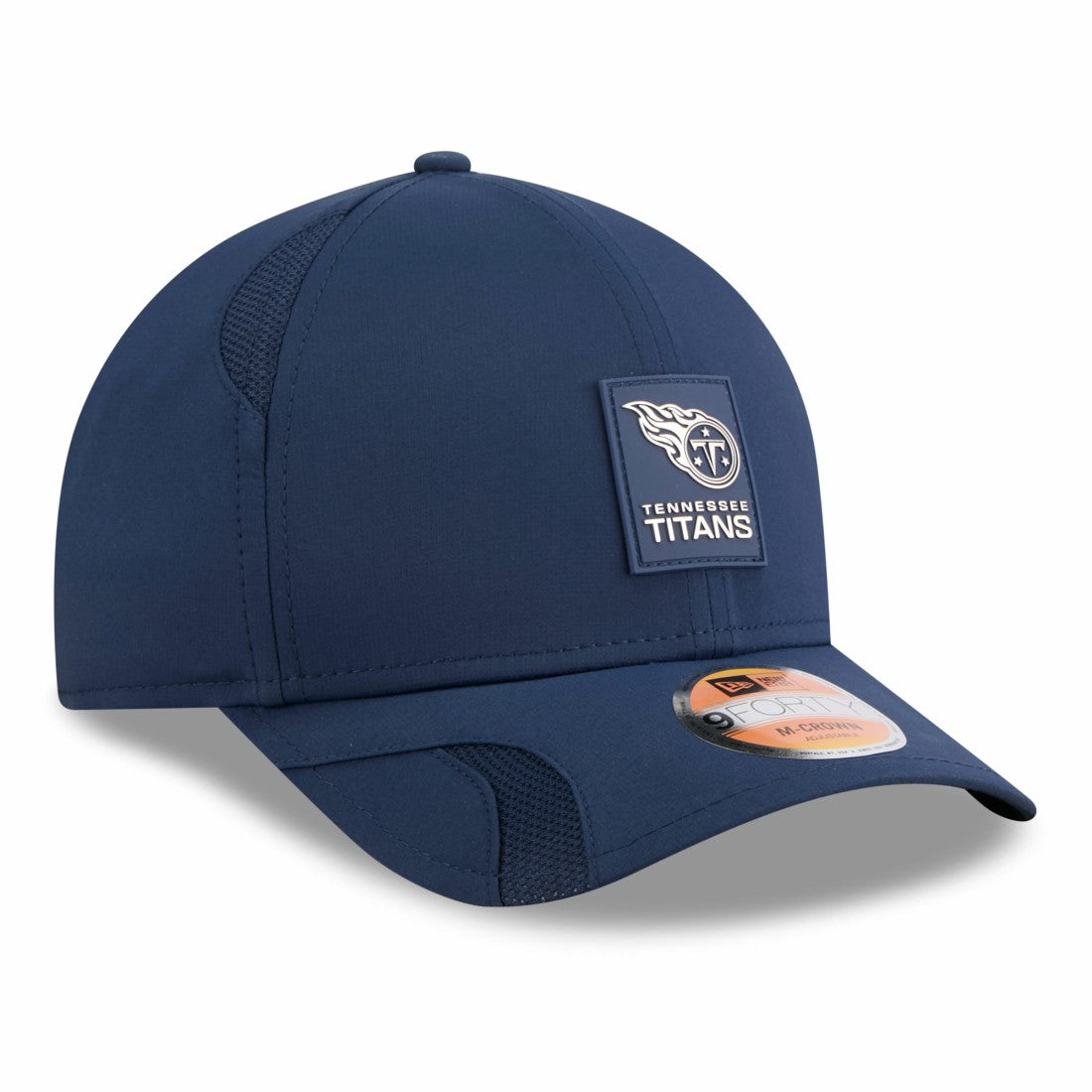 Tennessee Titans New Era Youth 2025 Sideline 9FORTY Adjustable Hat - Navy Hats