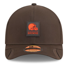 Cleveland Browns New Era Youth 2025 Sideline 9FORTY Adjustable Hat - Brown Hats