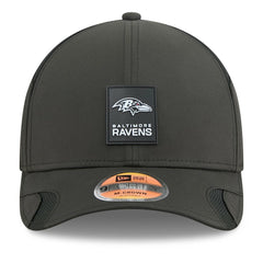 Baltimore Ravens New Era Youth 2025 Sideline 9FORTY Adjustable Hat - Black Hats