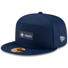 Dallas Cowboys New Era 2025 Sideline Split Panel 9FIFTY Snapback Hat - Navy Hats
