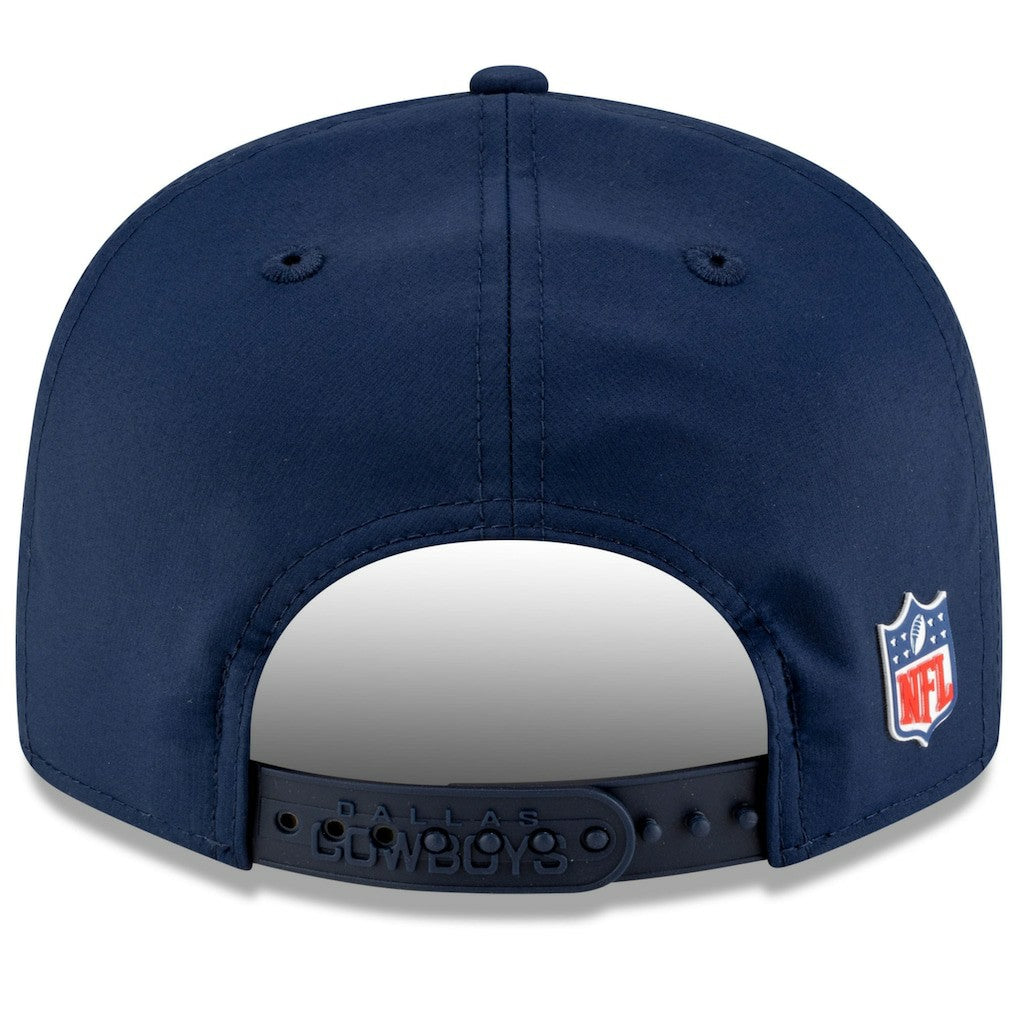 Dallas Cowboys New Era 2025 Sideline Split Panel 9FIFTY Snapback Hat - Navy Hats