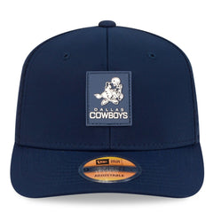 Dallas Cowboys New Era 2025 Sideline Throwback 9SEVENTY Trucker Adjustable Hat - Navy Hats